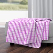 gingham watercolor neon purple