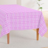 gingham watercolor neon purple