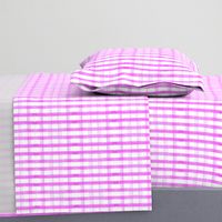 gingham watercolor neon purple