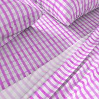 gingham watercolor neon purple