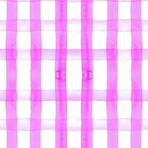 gingham watercolor neon purple