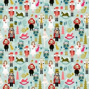 nutcracker ballet // nutcrackers xmas holiday christmas christmas xmas holiday fabric by andrea lauren