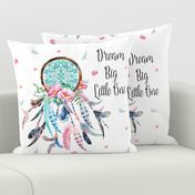 Dream Big Little One Dream Catcher Aqua - 4 to 1 Yard