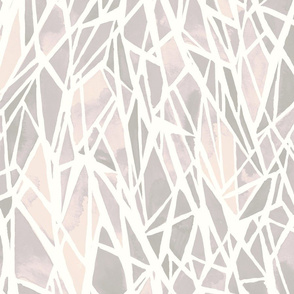 geometric - soft pink