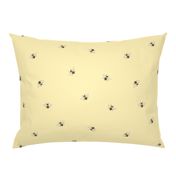 Bees on yellow chevron