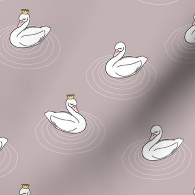 princess swan || light mauve