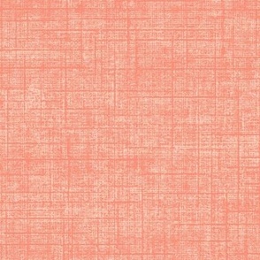 linen tweed texture - tangerine