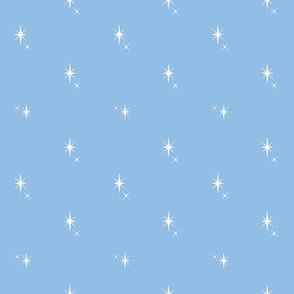 Baby Boy Blue Antarctic Snowflake pattern 1