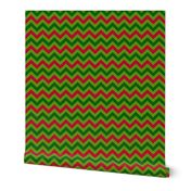 Christmas Three Color Chevron