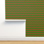 Christmas Three Color Chevron