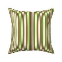 Red and Lime Green Christmas stripe