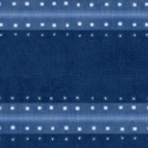 Indigo Blue Shibori, Japanese Tie Dye, Blue Boho Print
