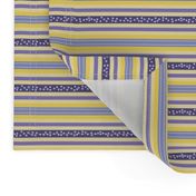 FNB1 - Fizz-n-Bubble Lemon and Violet crosswise stripes