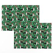 corgi christmas cute tri colored christmas corgis mittens candy cane xmas holiday xmas 