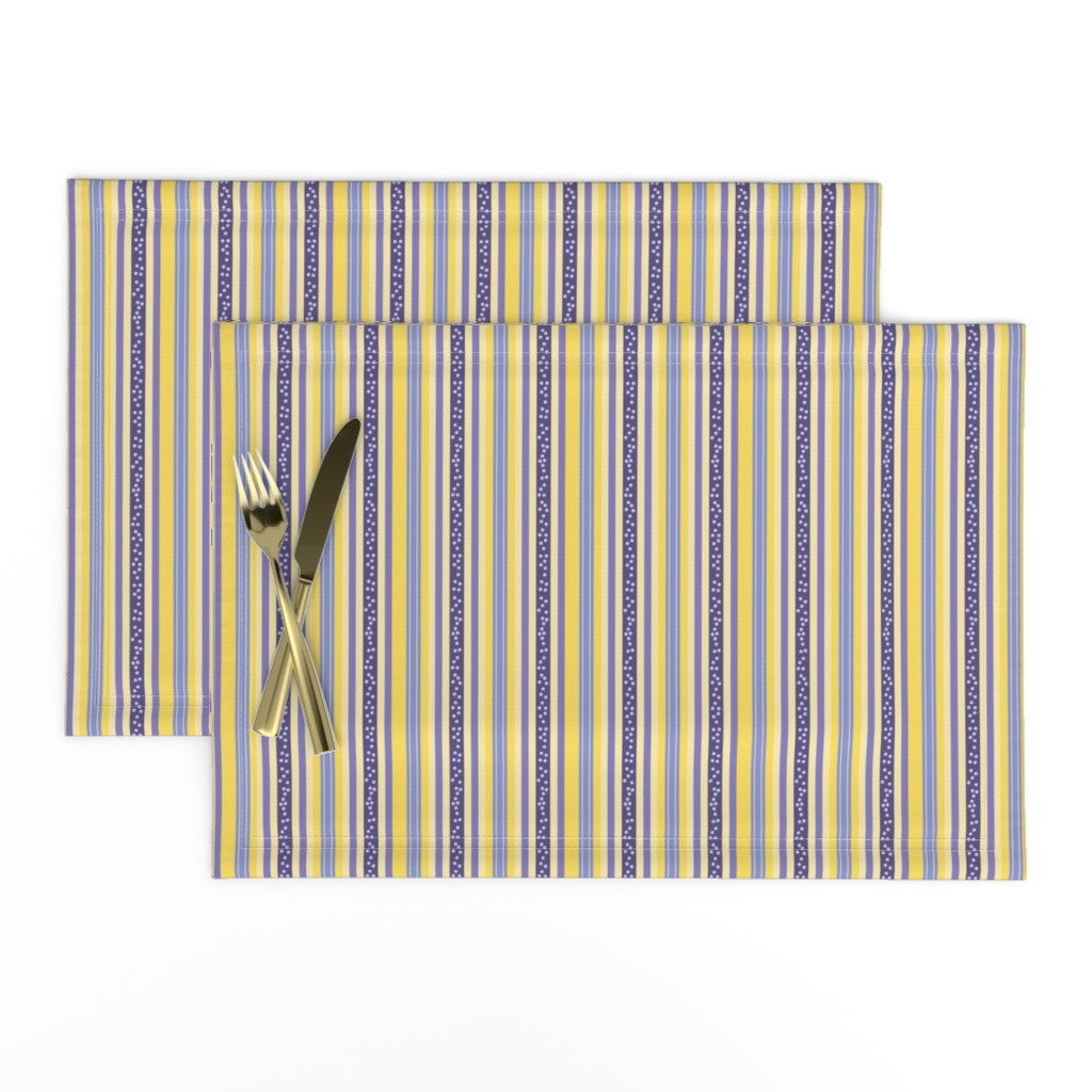 FNB1 - Mini Fizz-n-Bubble Lemon and Violet Stripes, lengthwise