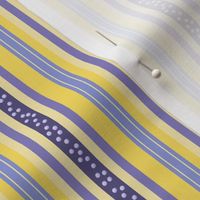 FNB1 - Mini Fizz-n-Bubble Lemon and Violet Stripes, lengthwise