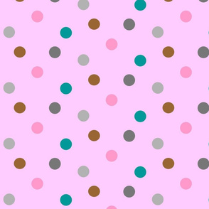 dots over pink