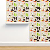 Pillow pattern FQ Kawaii