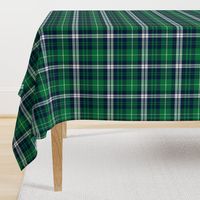 fall plaid - navy and green - wholecloth plaid coordinate