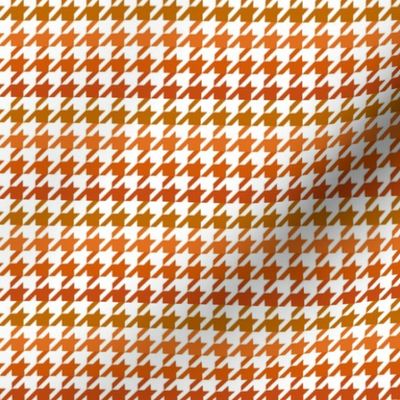 The Houndstooth Check ~ Pumpkin Spice Ombre ~ Small