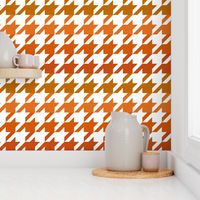 The Houndstooth Check ~ Pumpkin Spice Ombre ~ Small