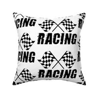 racing flag - large