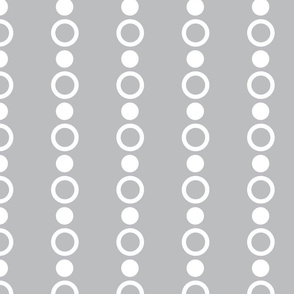 Baby Boy Antarctic dot pattern gray