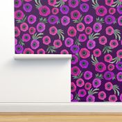 purple Flowers, lilac, violet, plum, magenta floral