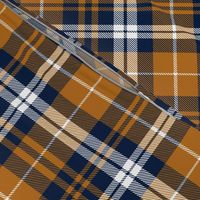 fall plaid || cider and navy