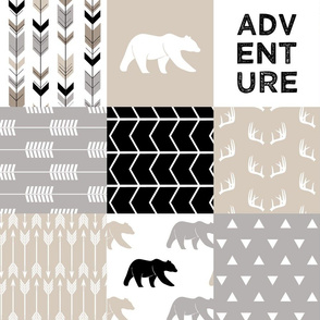 adventure woodland wholecloth  || the classic woodland collection