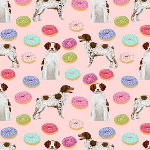 brittany spaniel donuts fabric cute doughnut dog fabric donut design brittany spaniel dogs fabric