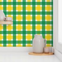 Plaid - Green & Gold 1