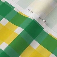 Plaid - Green & Gold 1