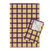 Plaid - Purple & Gold 1