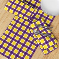 Plaid - Purple & Gold 1