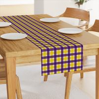 Plaid - Purple & Gold 1