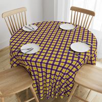 Plaid - Purple & Gold 1