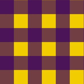 Plaid - Purple & Gold