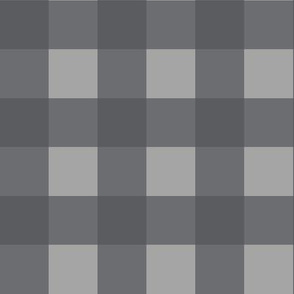 Plaid - Charcoal & Grey