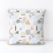 Abstract Pattern - muted pastel colours