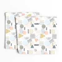 Abstract Pattern - muted pastel colours