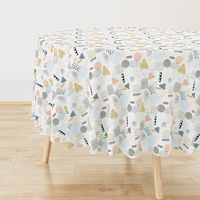 Abstract Pattern - muted pastel colours