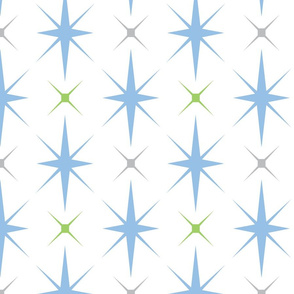 Baby Boy Antarctic snowflake pattern 2