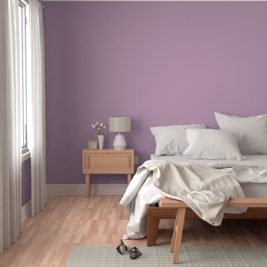 Solid Mauve Mist (#c49fba)