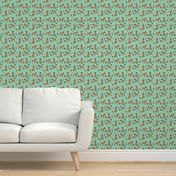 brussels griffon cactus fabric cute desert fabric best dog and cactus tropical palm fabric