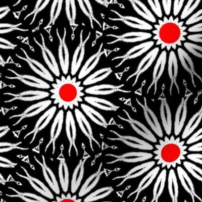 Spoonflower Flower-Power - Zebra Inspired