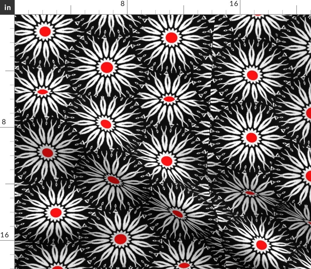 Spoonflower Flower-Power - Zebra Inspired