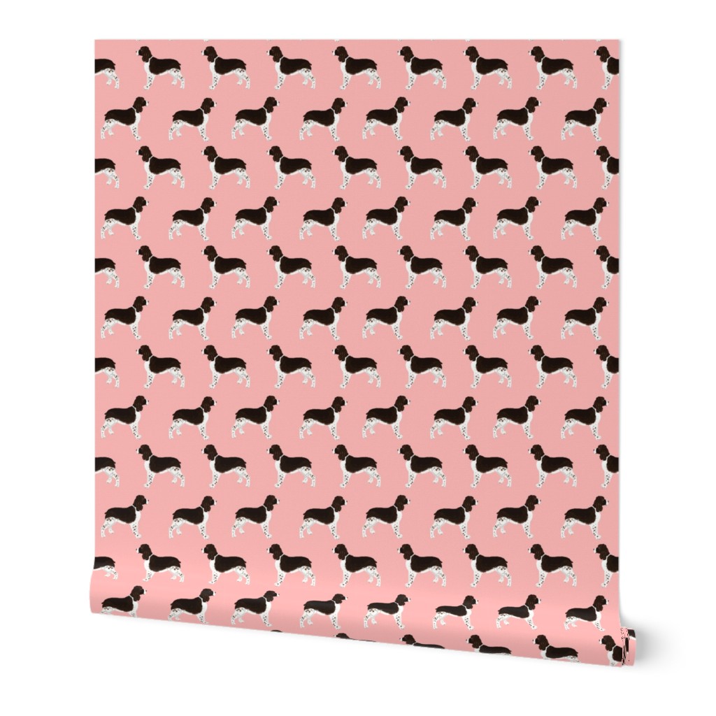 english spring spaniel dog fabric cute pink dogs fabric cute pet dogs dog fabric