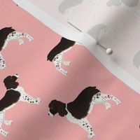 english spring spaniel dog fabric cute pink dogs fabric cute pet dogs dog fabric