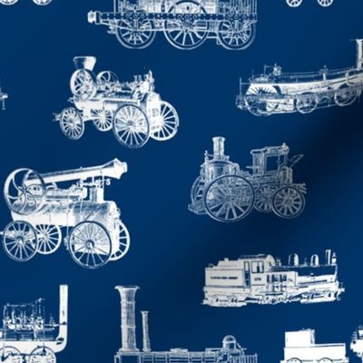 Antique Steam Engines on Navy // Large